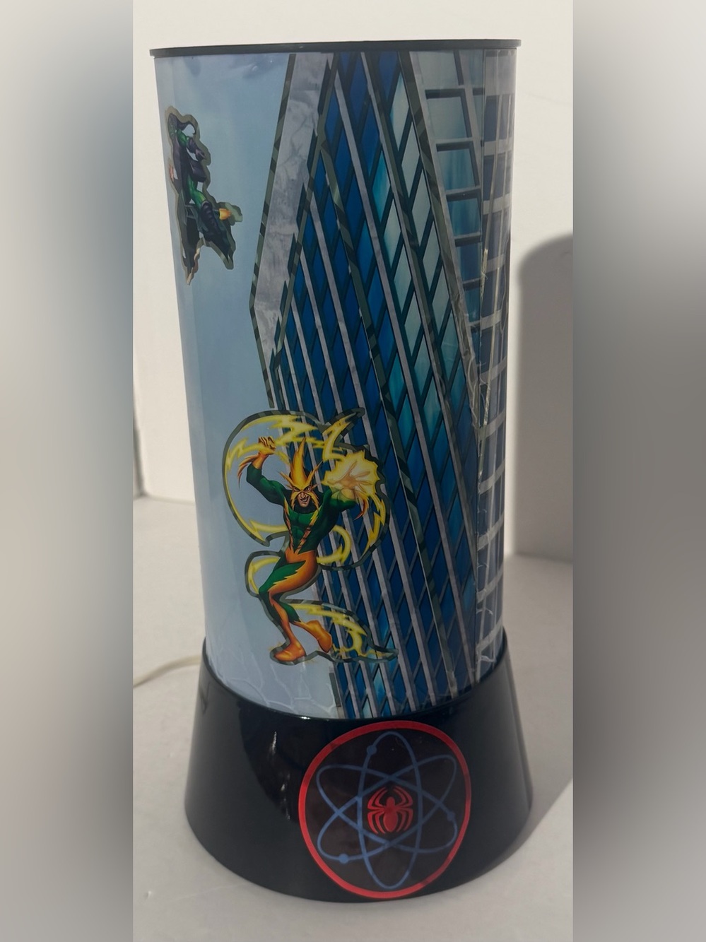 Spiderman Marvel Lamp 2008 RARE, Doesn’t Rotate But Does Light Up